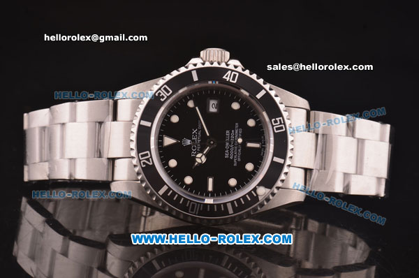 Rolex Sea-Dweller 40mm Swiss ETA 2836 Automatic Movement PVD Bezel with Black Dial - Click Image to Close